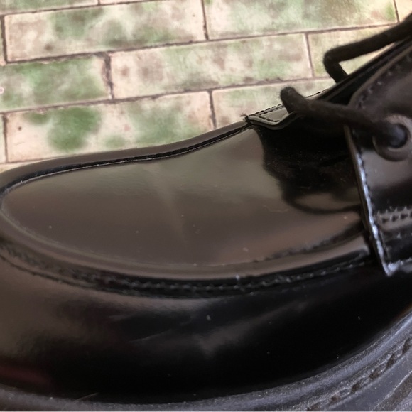 Steve Madden Helga black lug loafer size 10 - Picture 4 of 5